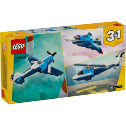 Klocki LEGO 31160 Statek powietrzny - samolot wyścigowy CREATOR